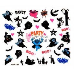 Stickere 3D pentru unghii cod YGA 130 Decor cu Halloween